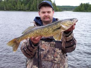 Trophy walleye